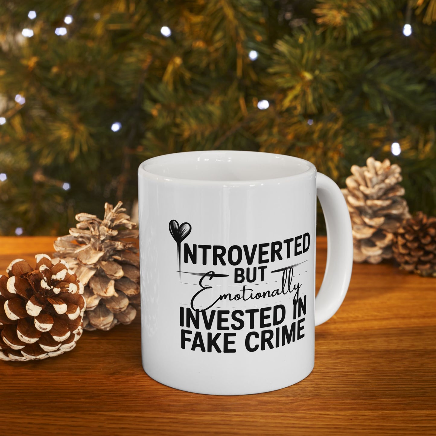 Quiet Obsession Ceramic Mug