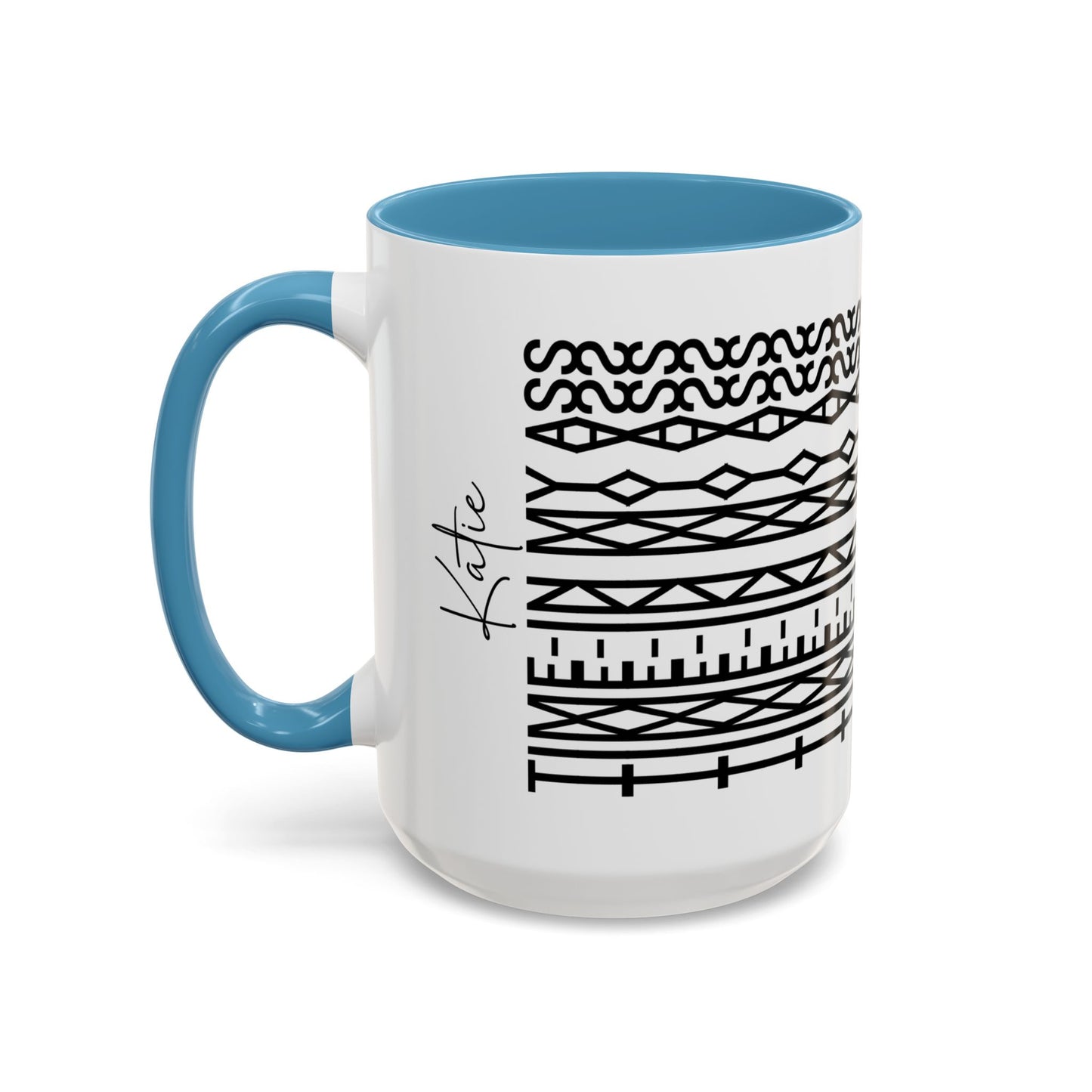 Time In My Ass – Hidden Message Mug (Black Text)