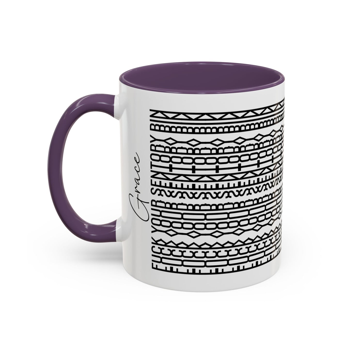 F**K Your Sensory Bin – Hidden Message Mug (Black Text)