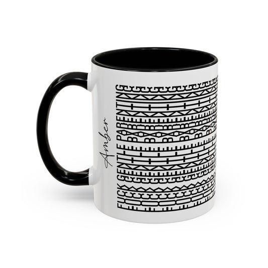F**k Gentle Parenting – Hidden Message Mug (Black Text)