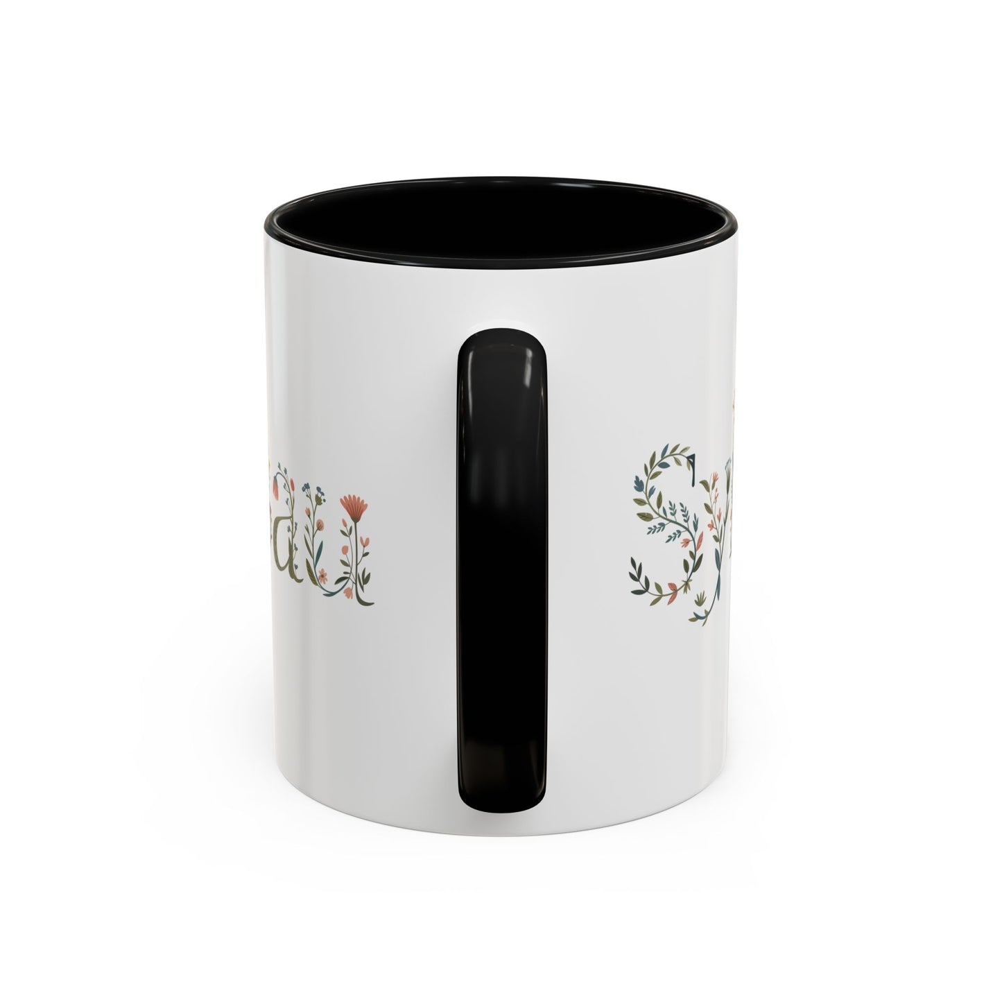 Shut Your Bitch Ass Up Botanical Coffee Mug
