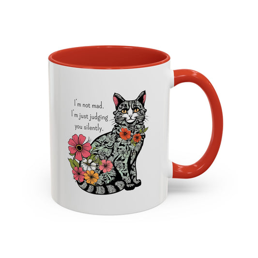 Silent Judgement Accent Mug