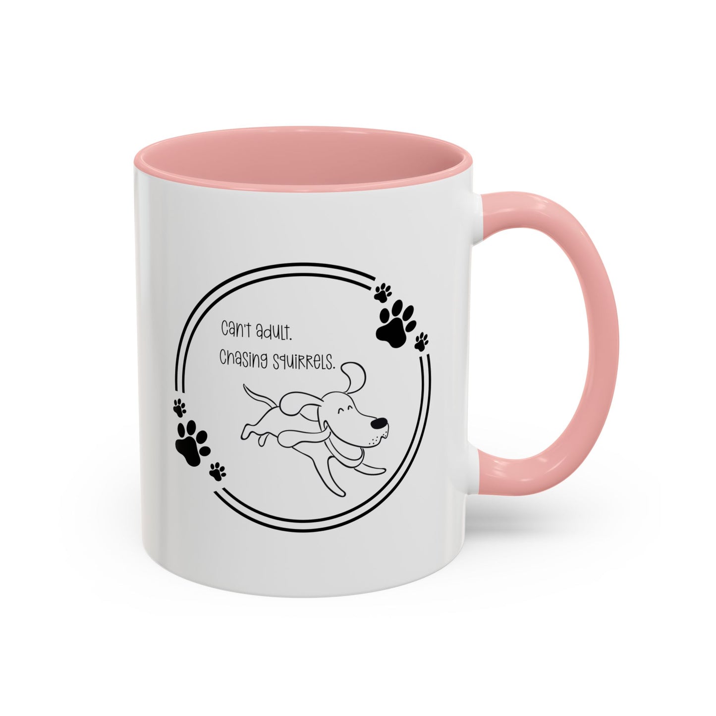 Adulthood Avoidance Accent Mug