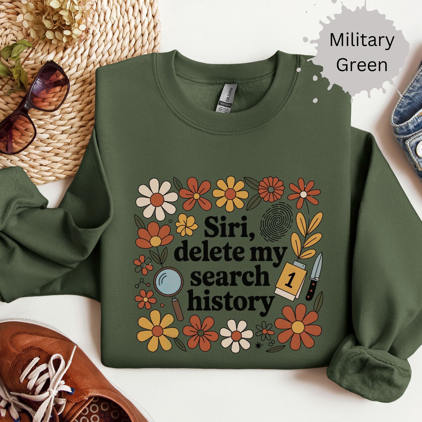 The Clean Slate True Crime Crewneck