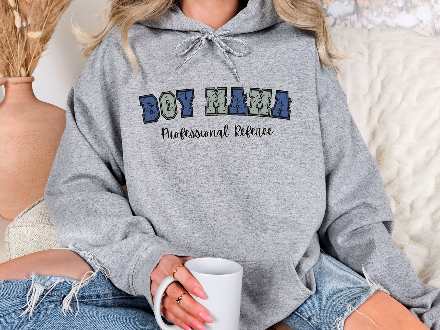 Boy Mama, Professional Referee Pullover Hoodie