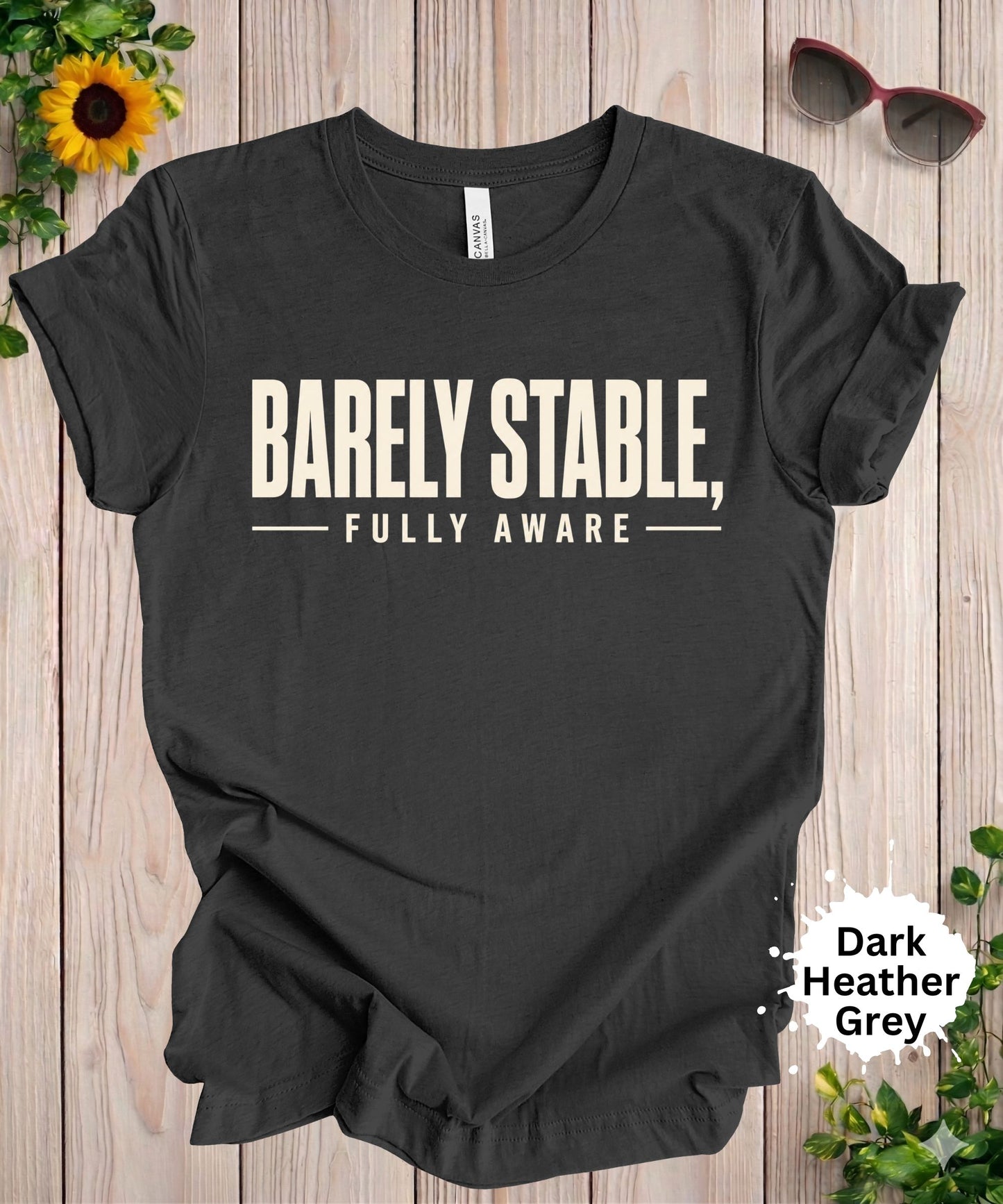 Barely Stable Fully Aware T-Shirt