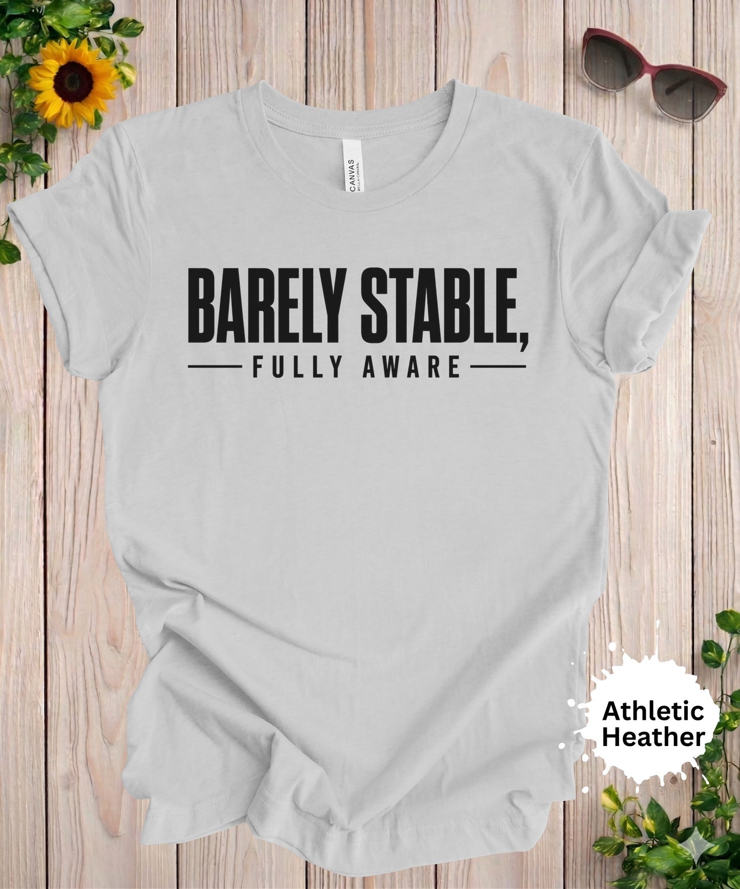 Barely Stable Fully Aware T-Shirt