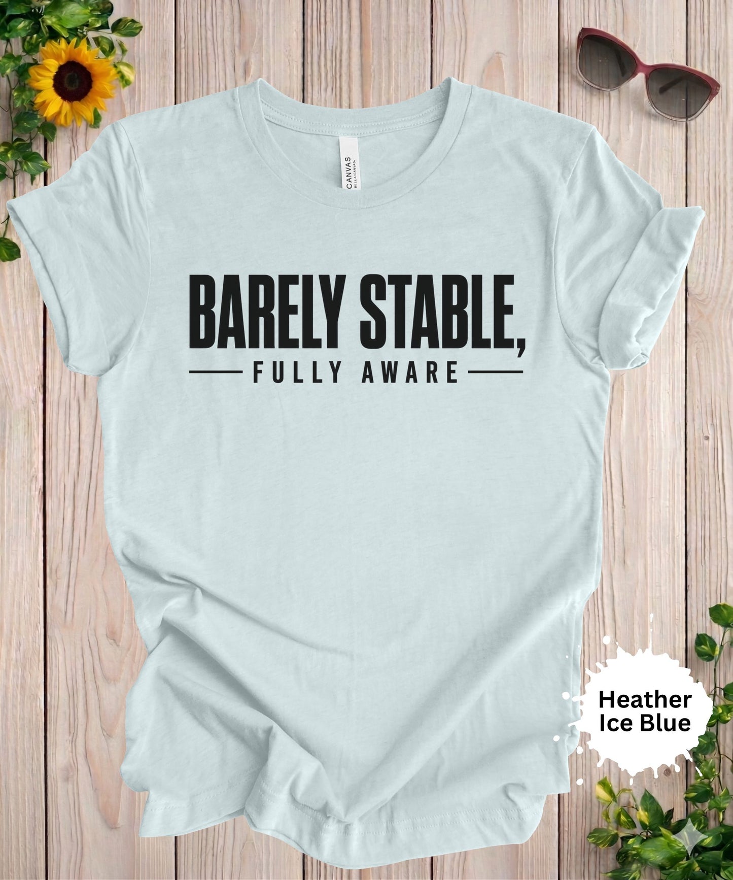 Barely Stable Fully Aware T-Shirt