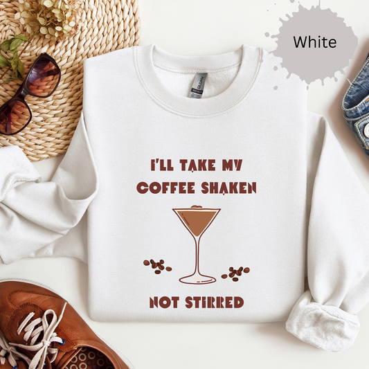 Shaken not Stirred Crewneck Sweatshirt