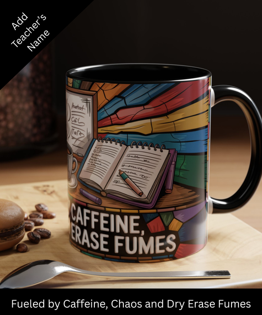 Personalized Teacher Dry Erase Coffee Mug
