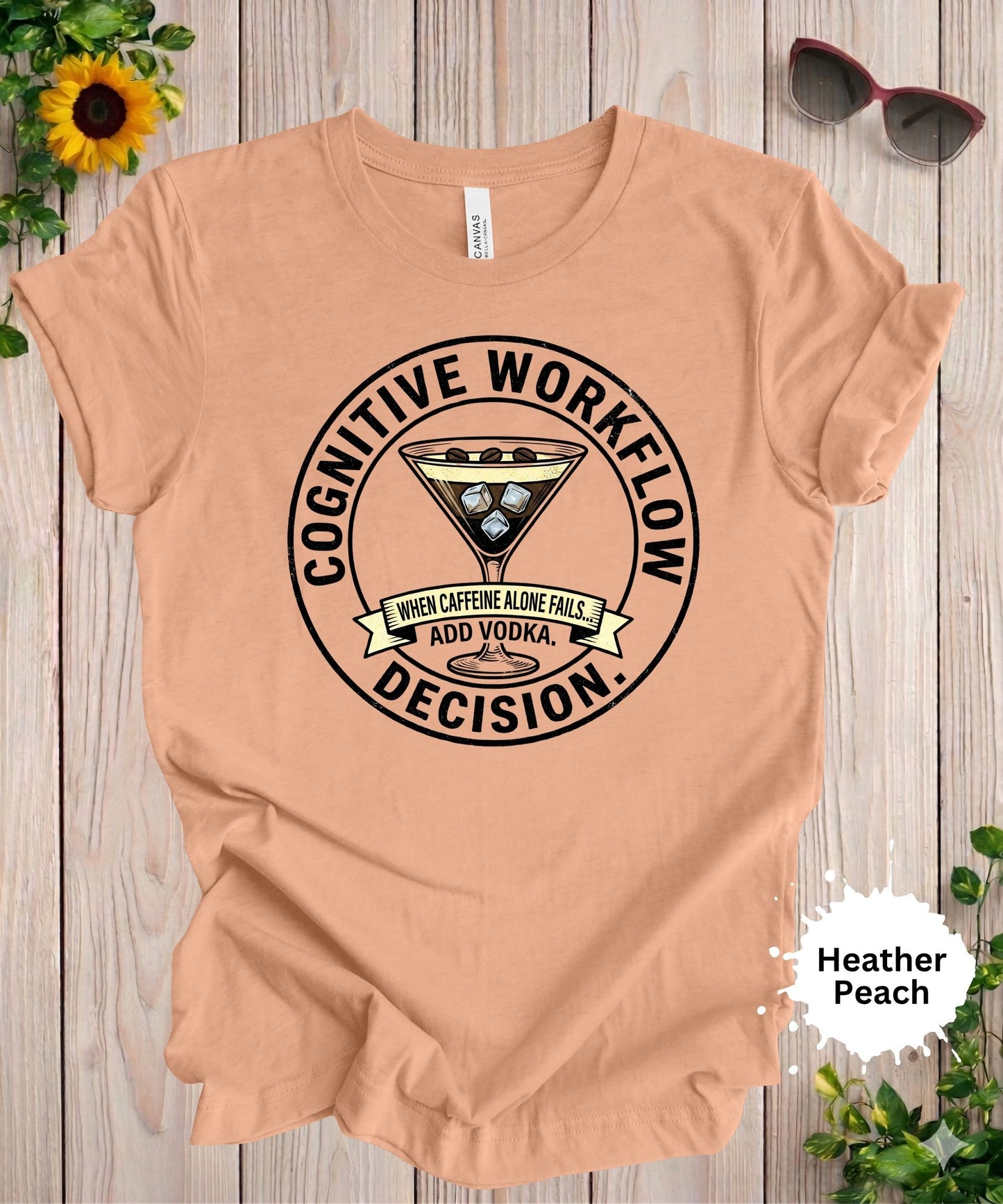 Add Vodka Cognitive Workflow T-Shirt