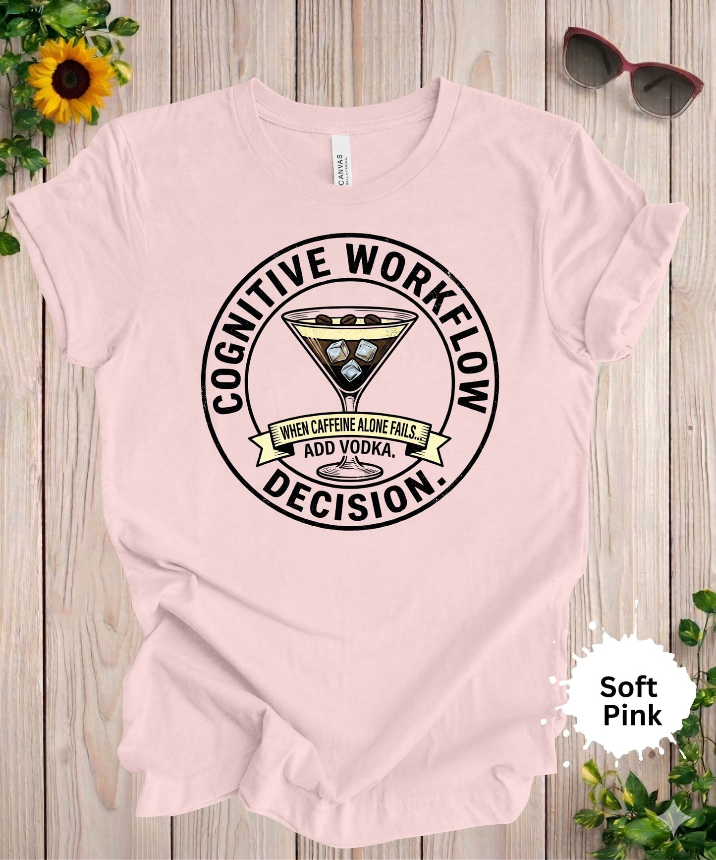 Add Vodka Cognitive Workflow T-Shirt