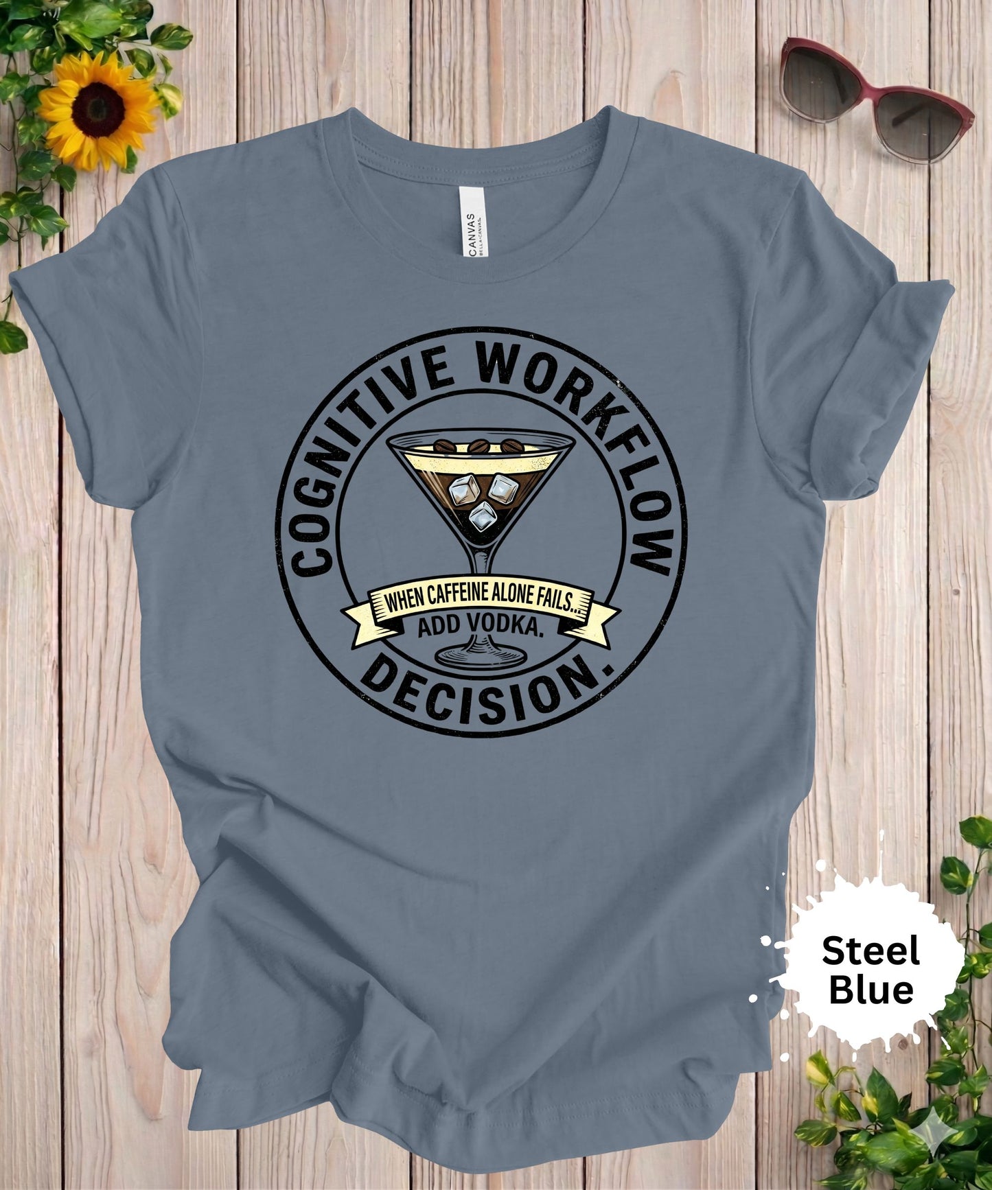 Add Vodka Cognitive Workflow T-Shirt