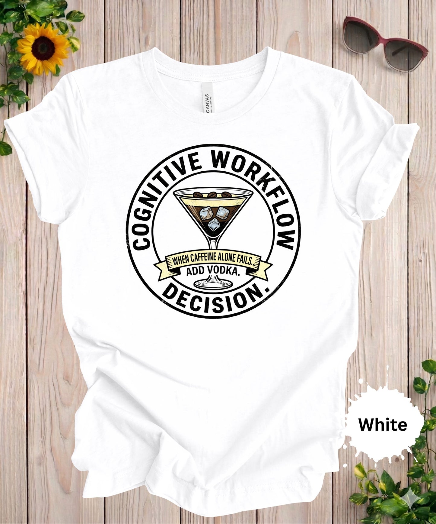 Add Vodka Cognitive Workflow T-Shirt