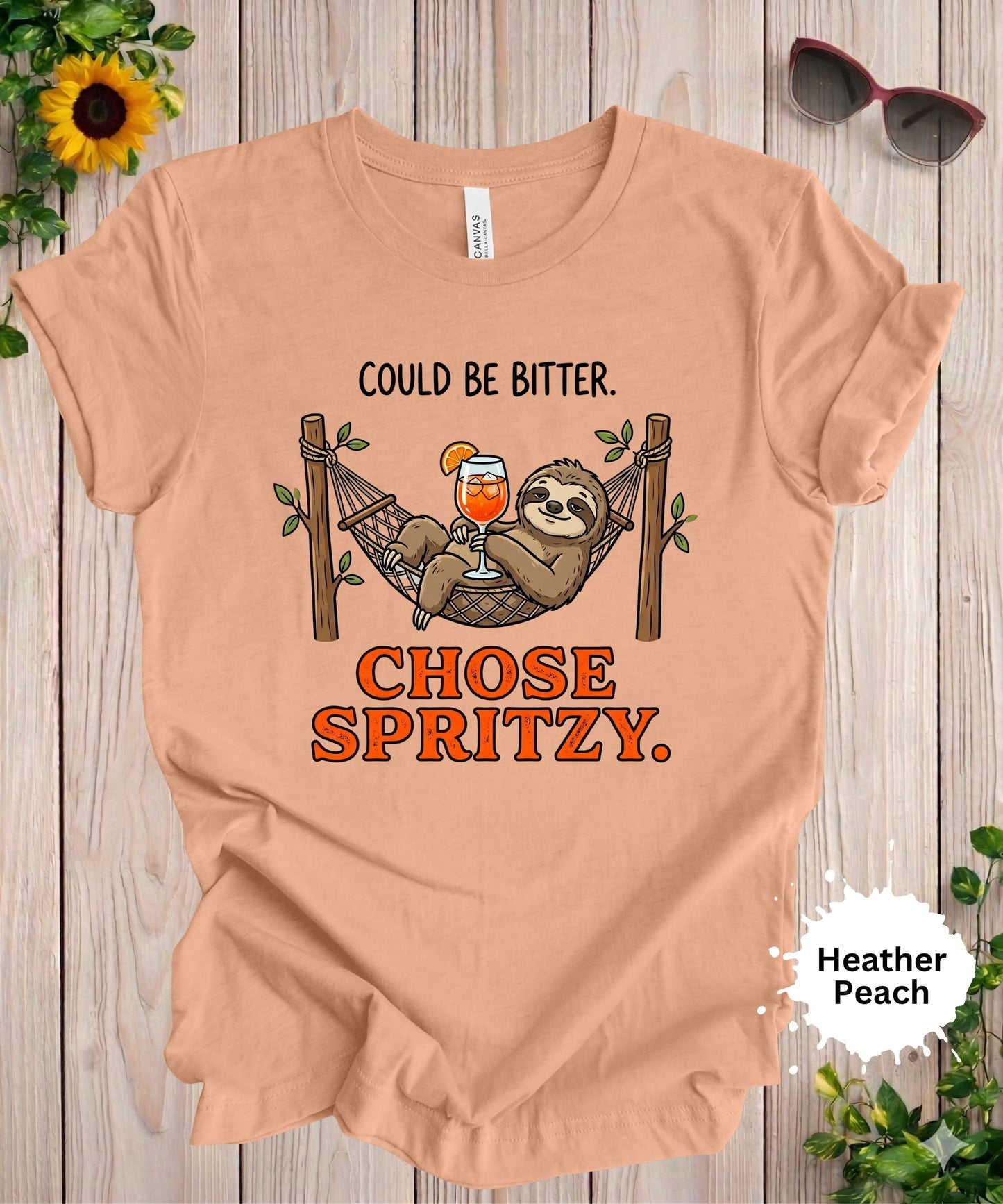Chose Spritzy Sloth T-Shirt