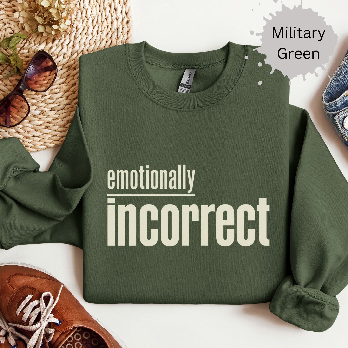 Emotionally Incorrect Sweatshirt
