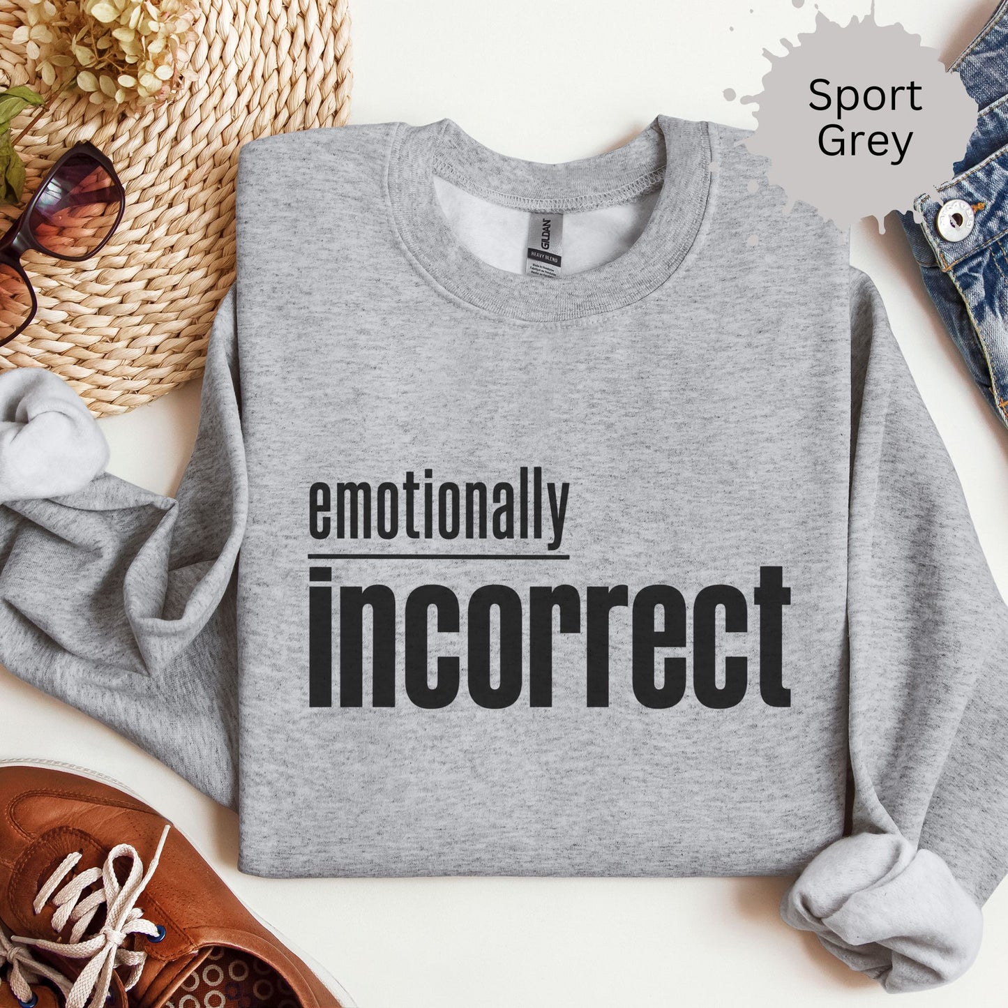 Emotionally Incorrect Sweatshirt