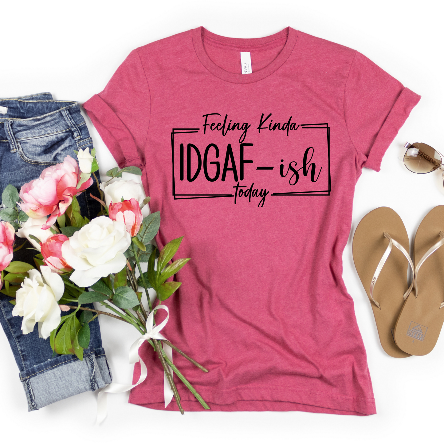 Effortless Attitude: 'Feeling Kinda IDGAF' T-Shirt