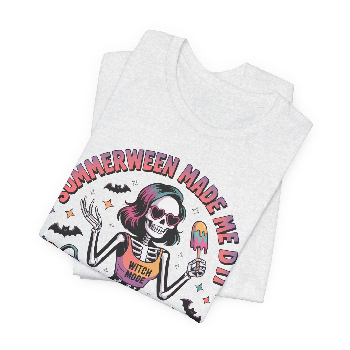 Summerween Beach Skeleton Shirt
