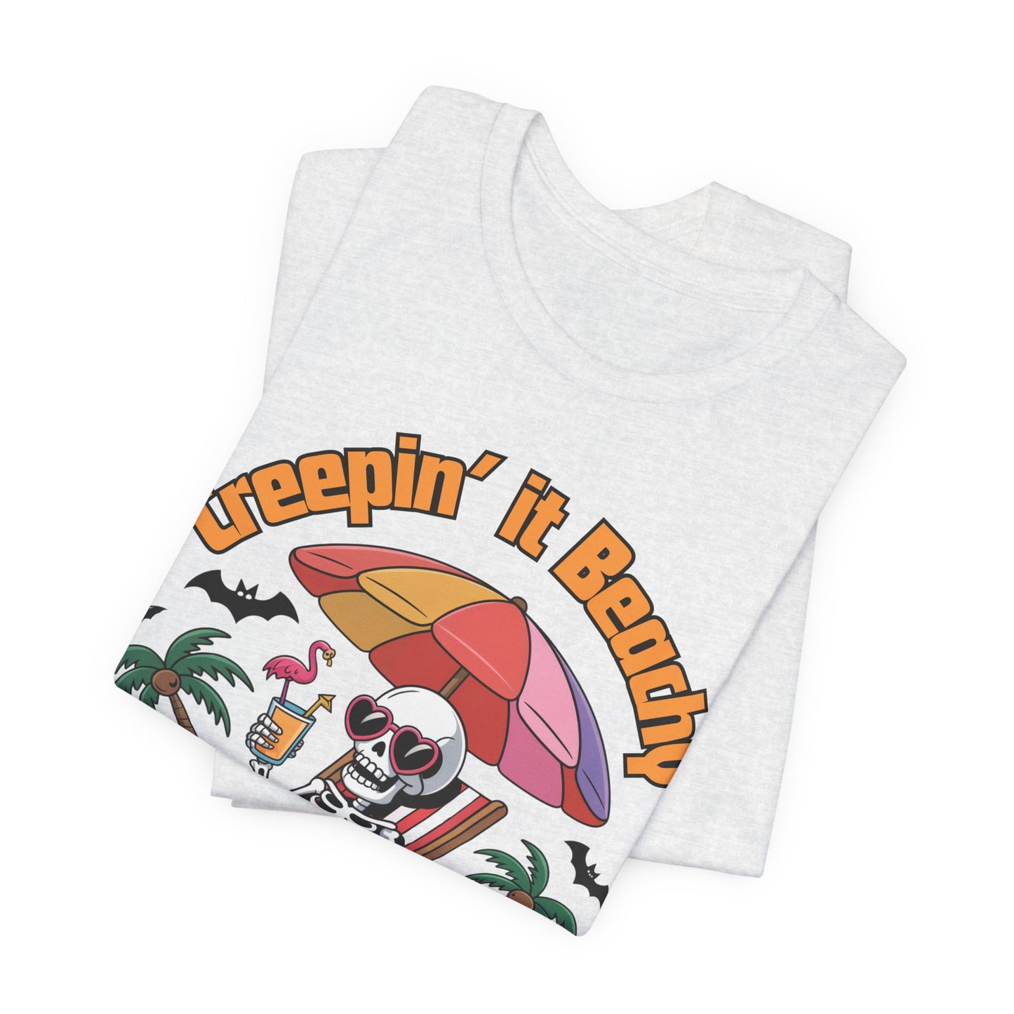 Beach Vibes Skeleton Shirt