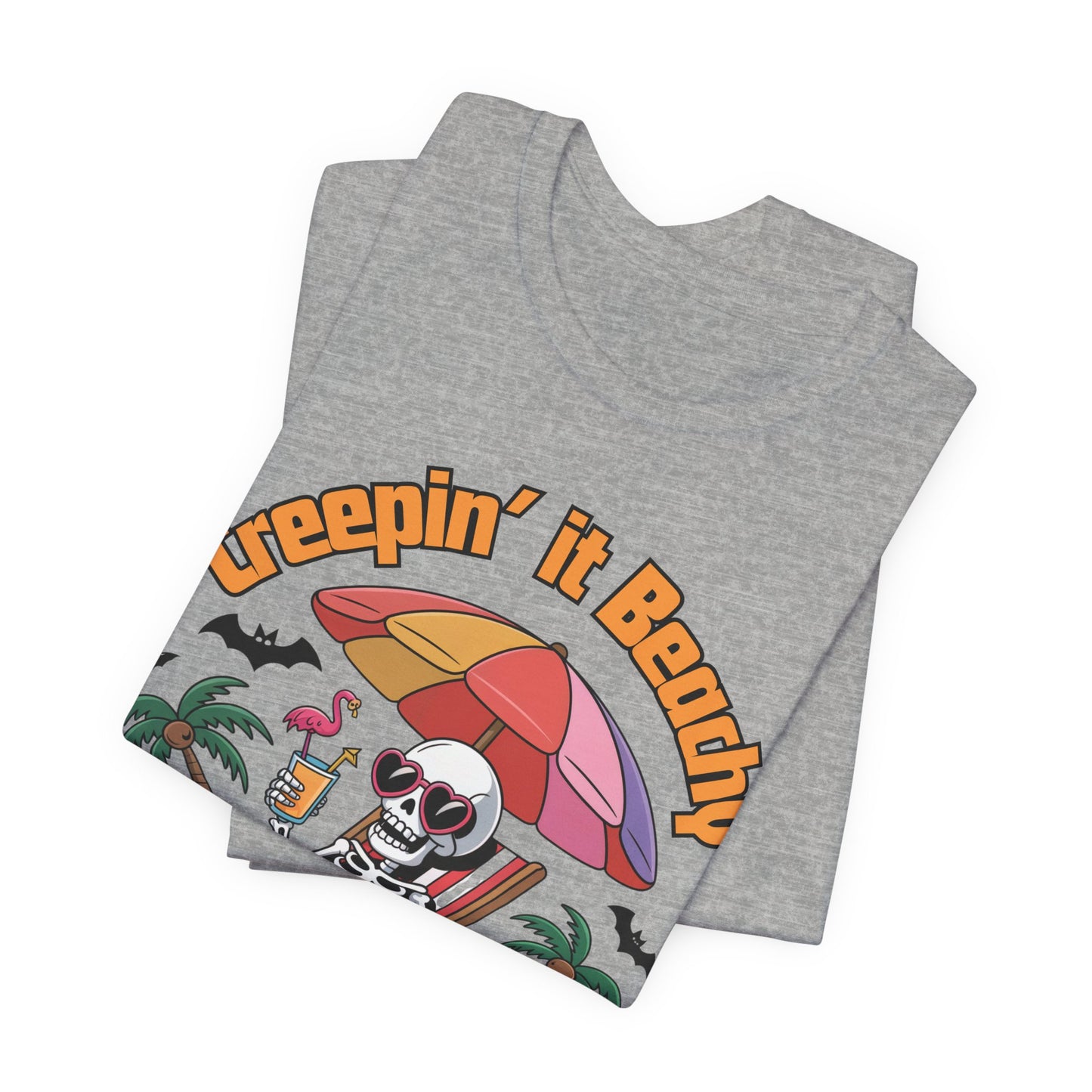 Beach Vibes Skeleton Shirt