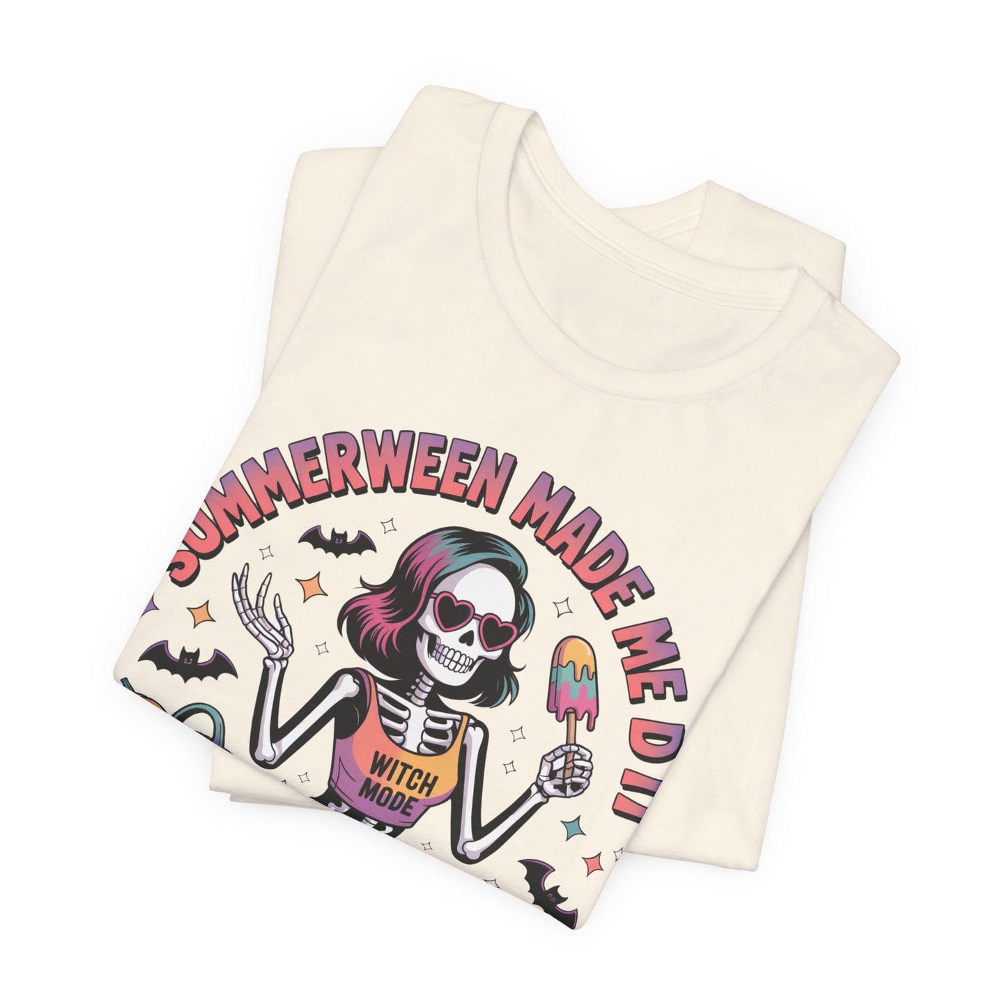 Summerween Beach Skeleton Shirt
