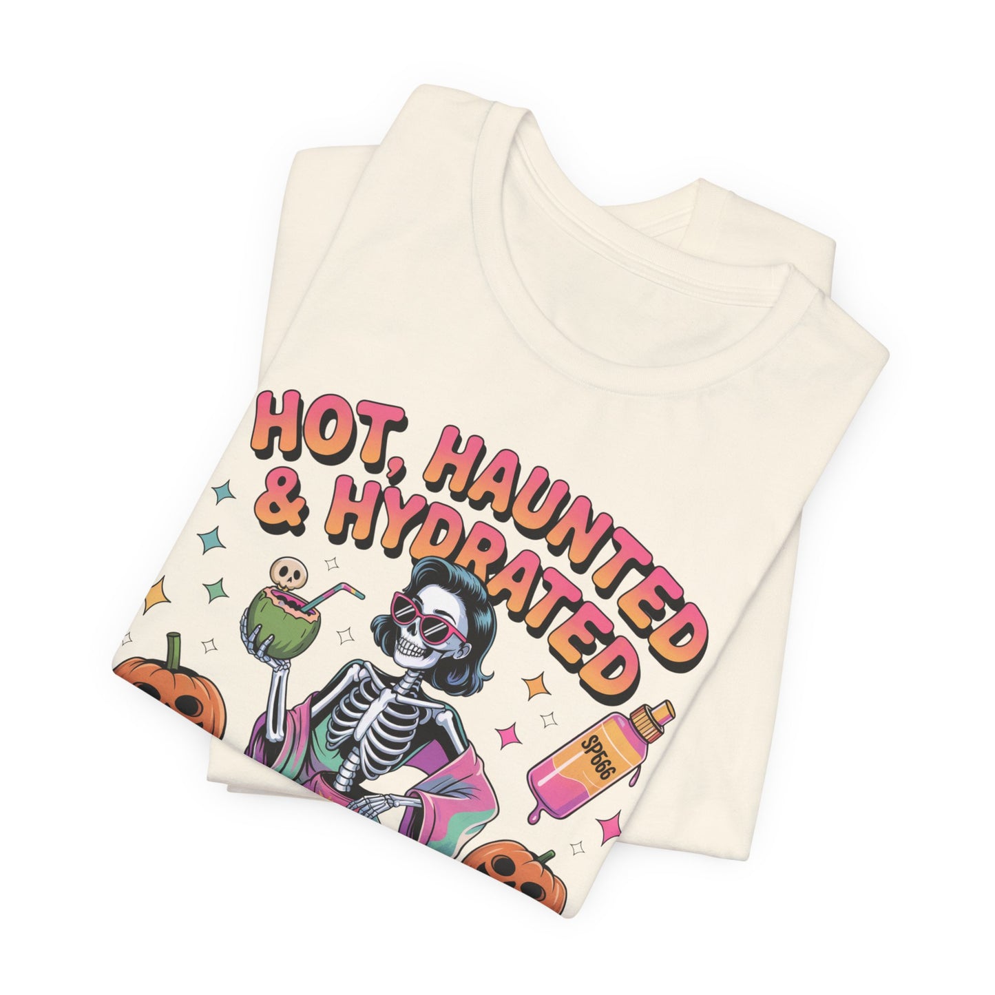 Haunted & Hydrated Spooky Summer Tee