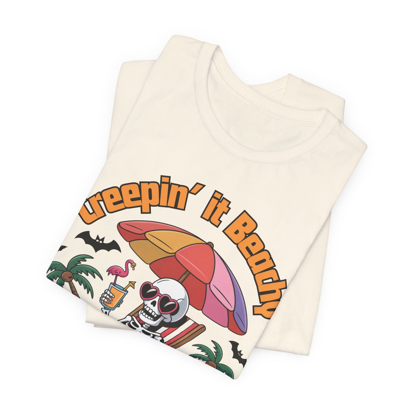 Beach Vibes Skeleton Shirt