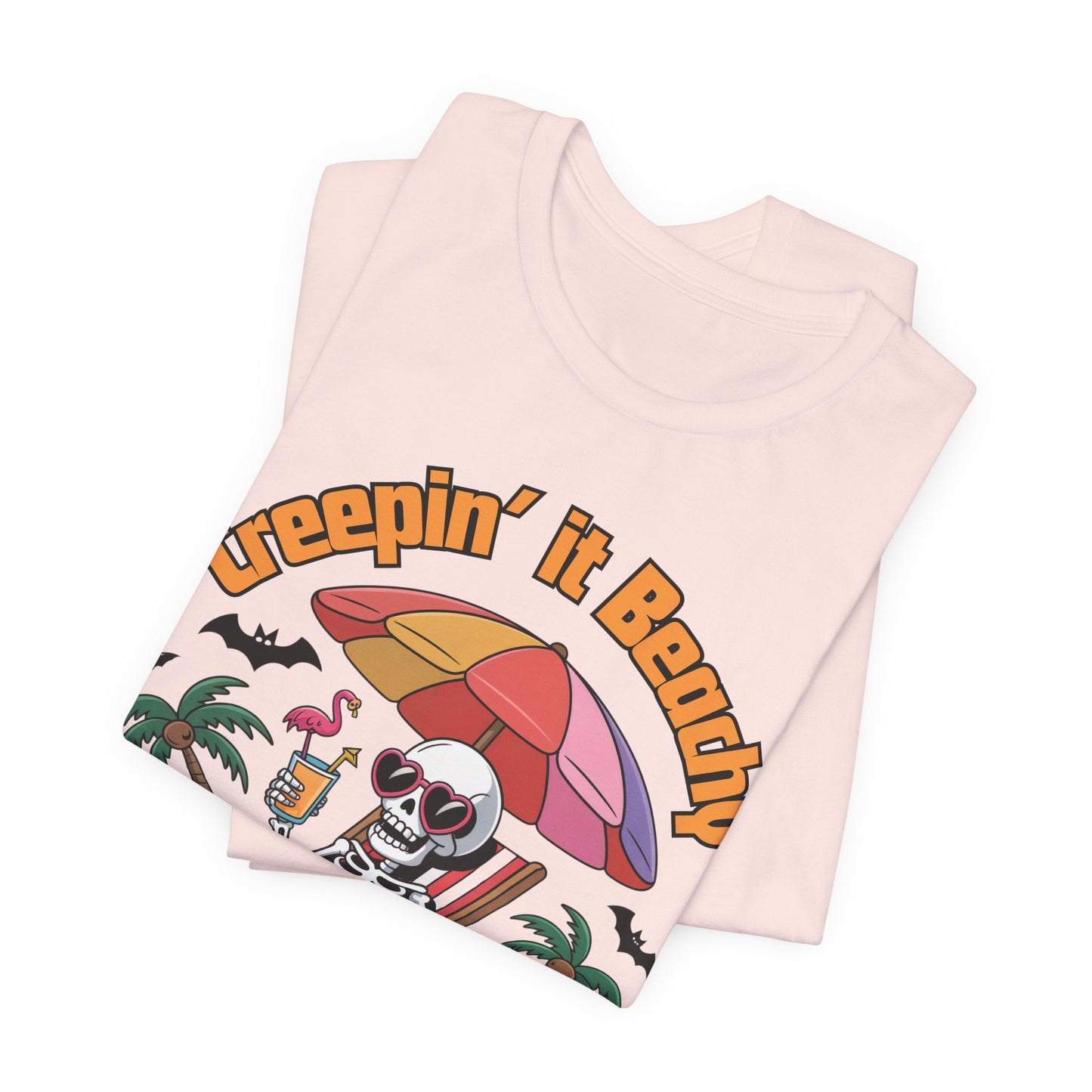 Beach Vibes Skeleton Shirt