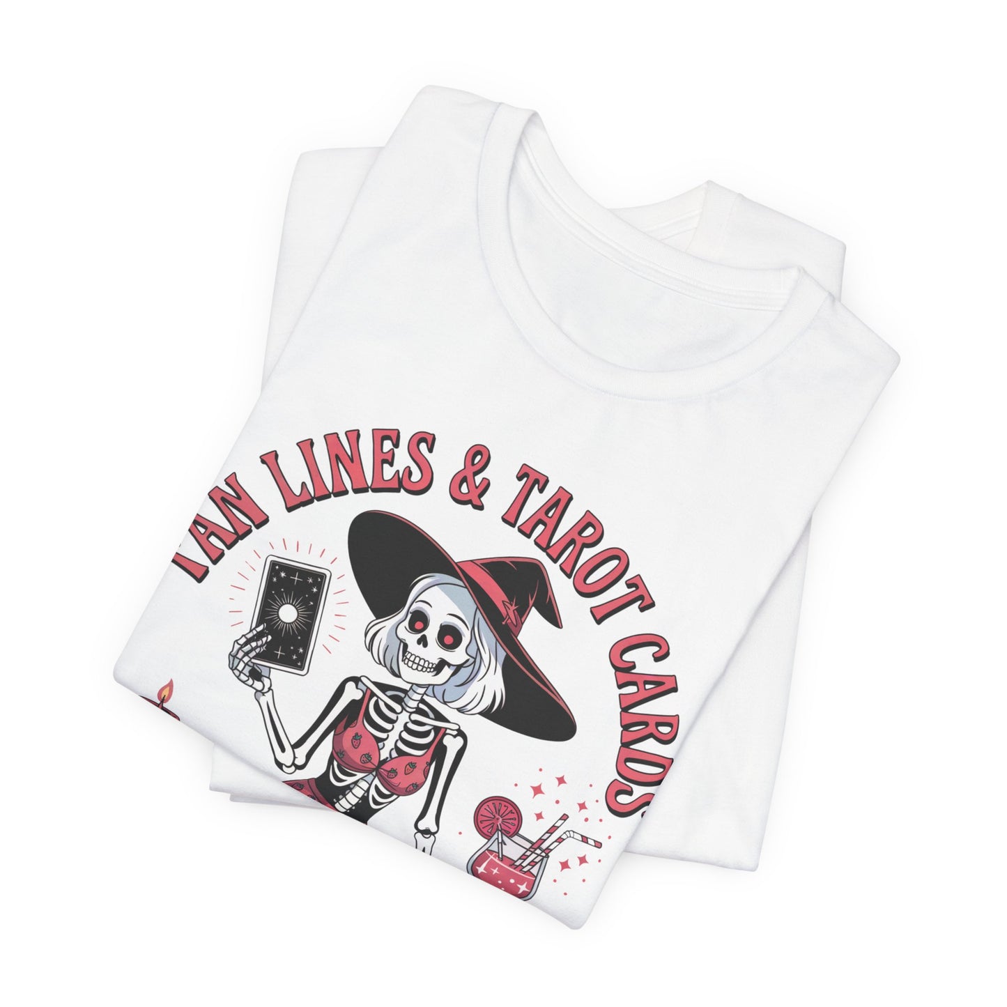 Summer Tarot Skeleton Shirt