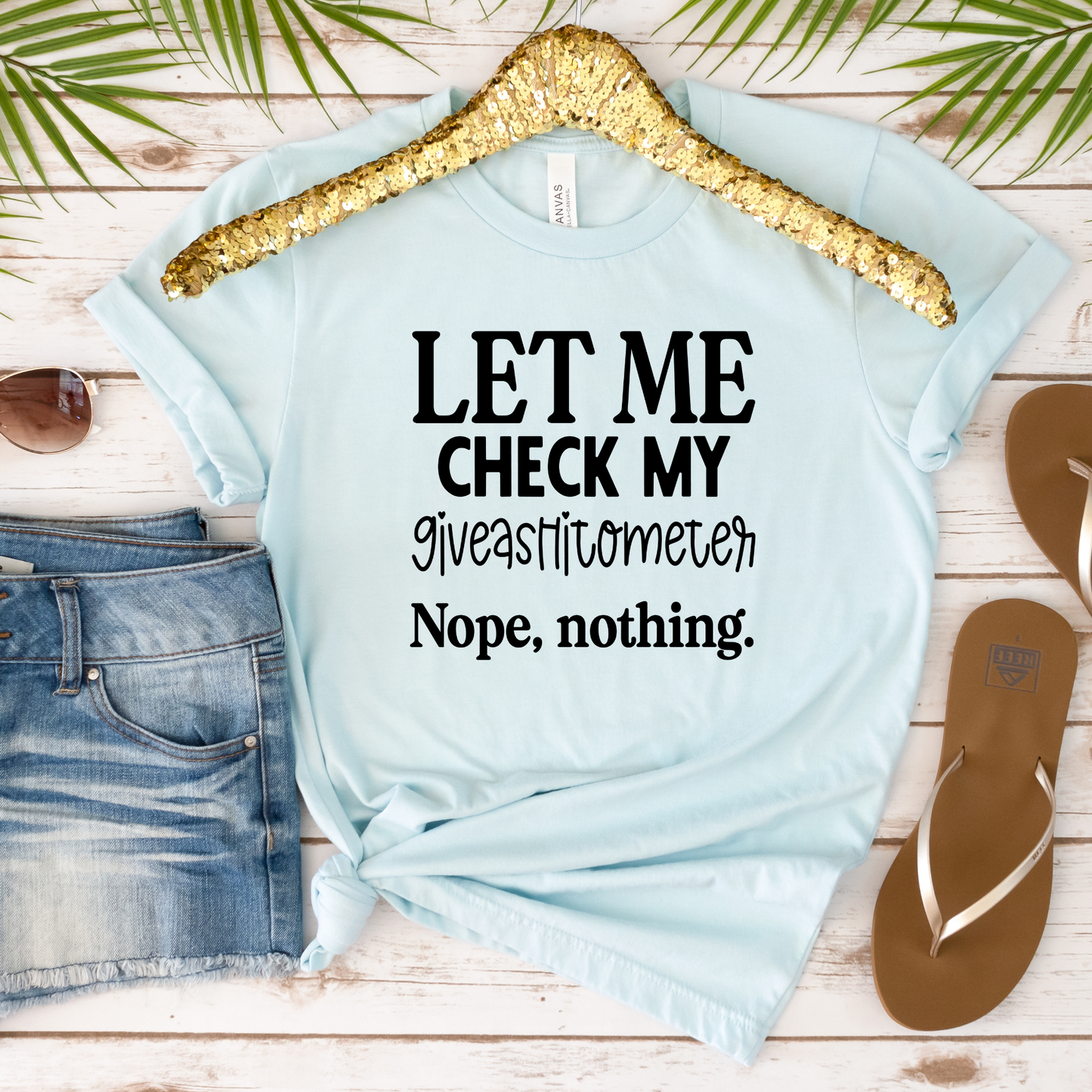 Sarcasm Meter: The 'Giveashitometer Check' Tee