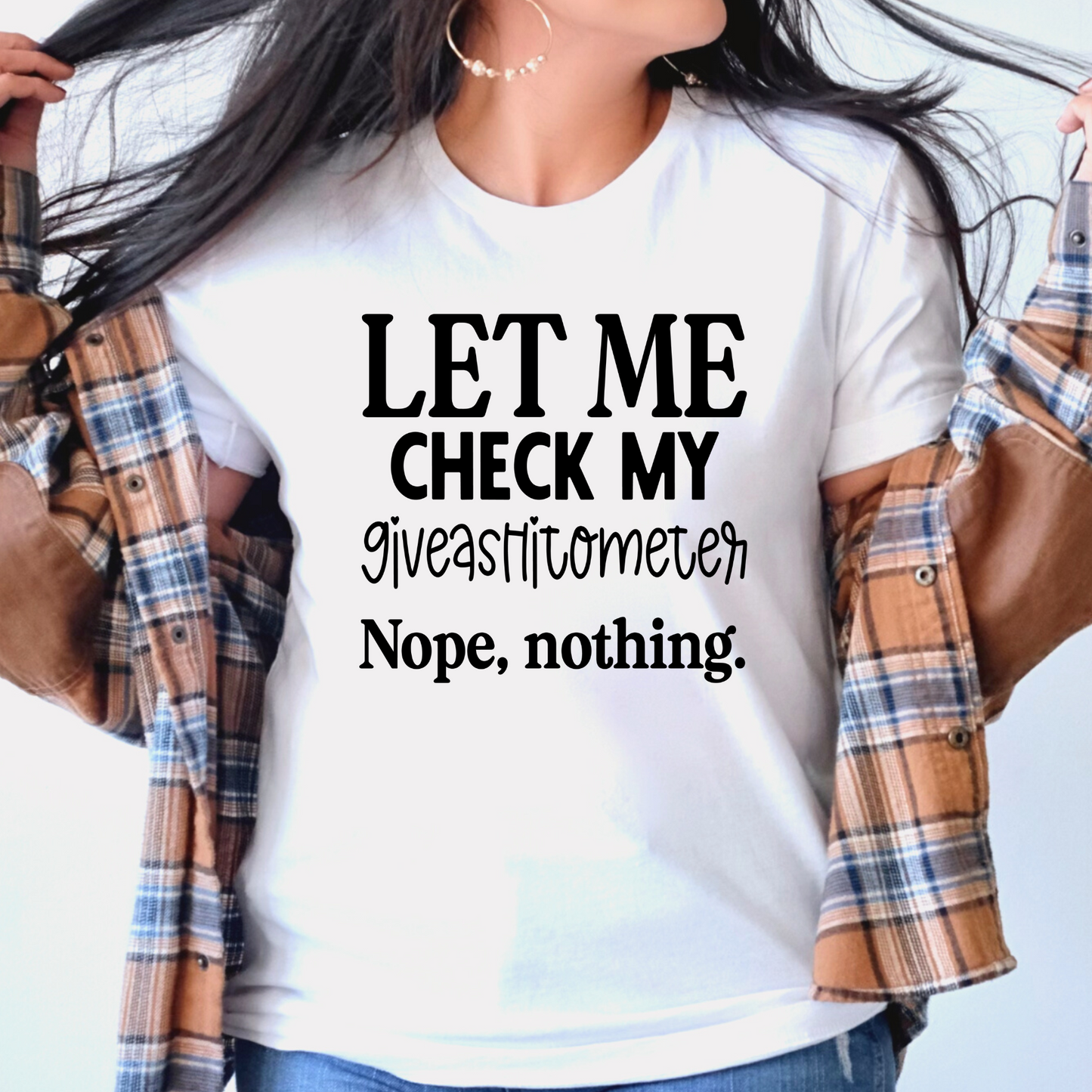 Sarcasm Meter: The 'Giveashitometer Check' Tee