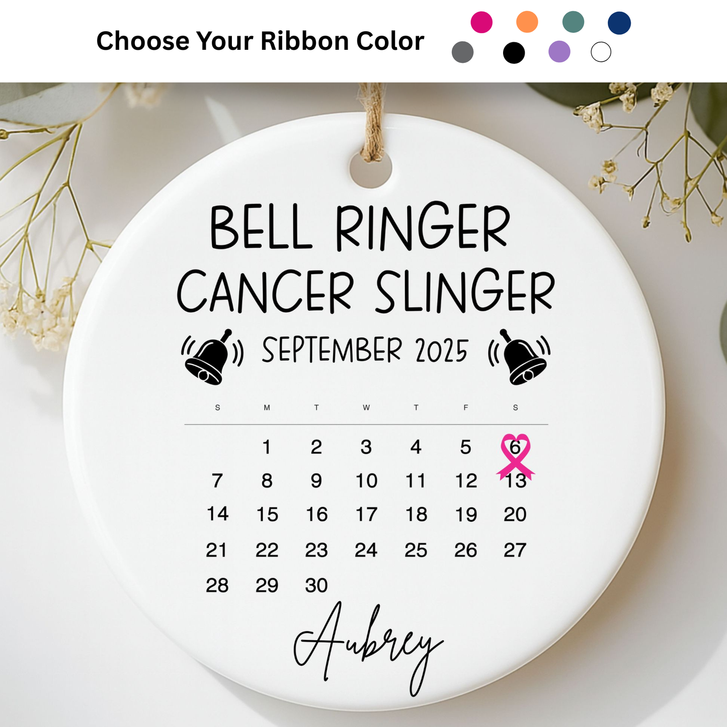 Bell Ringer Cancer Slinger – End-of-Treatment Ornament