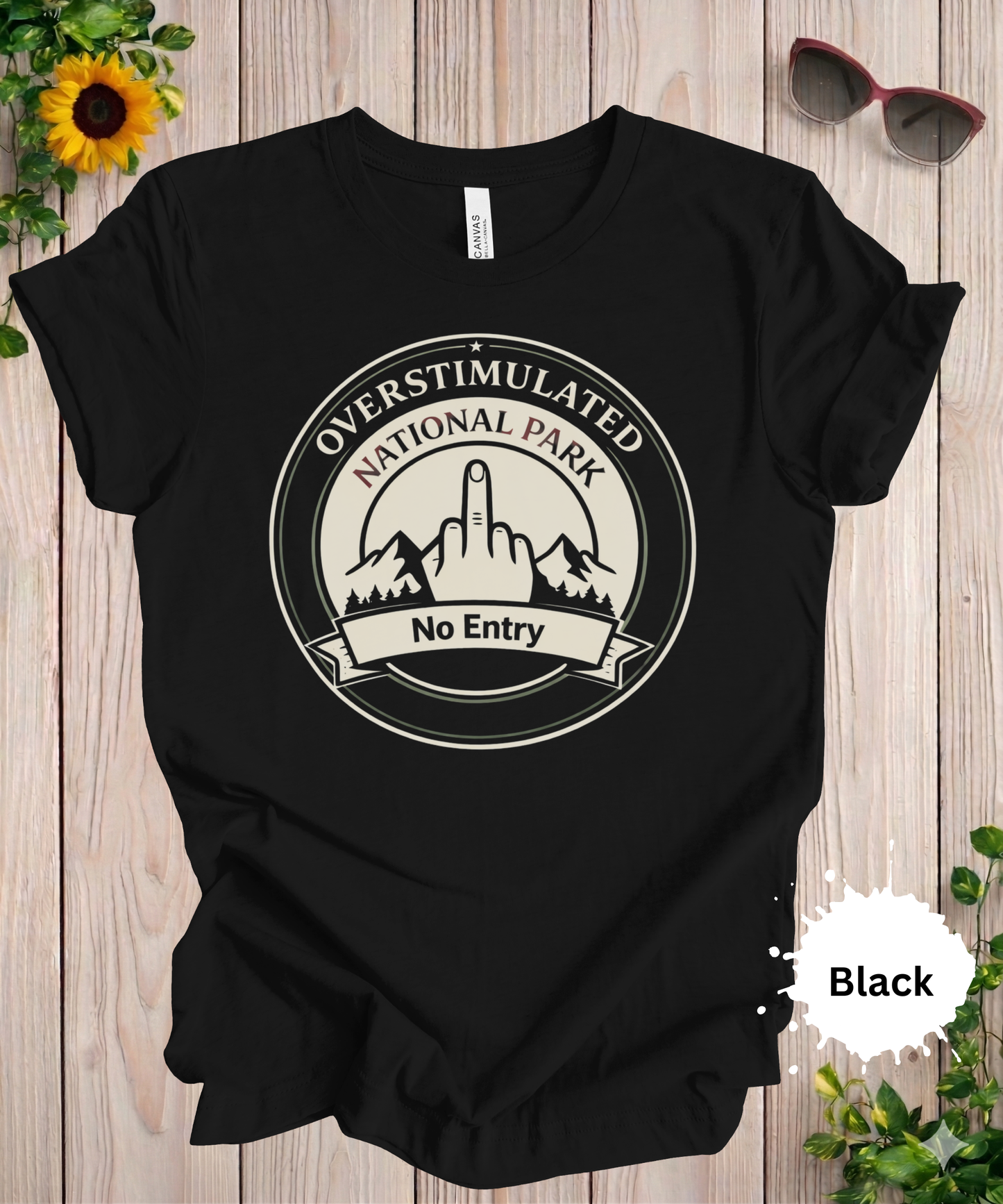 Overstimulated National Park T-Shirt
