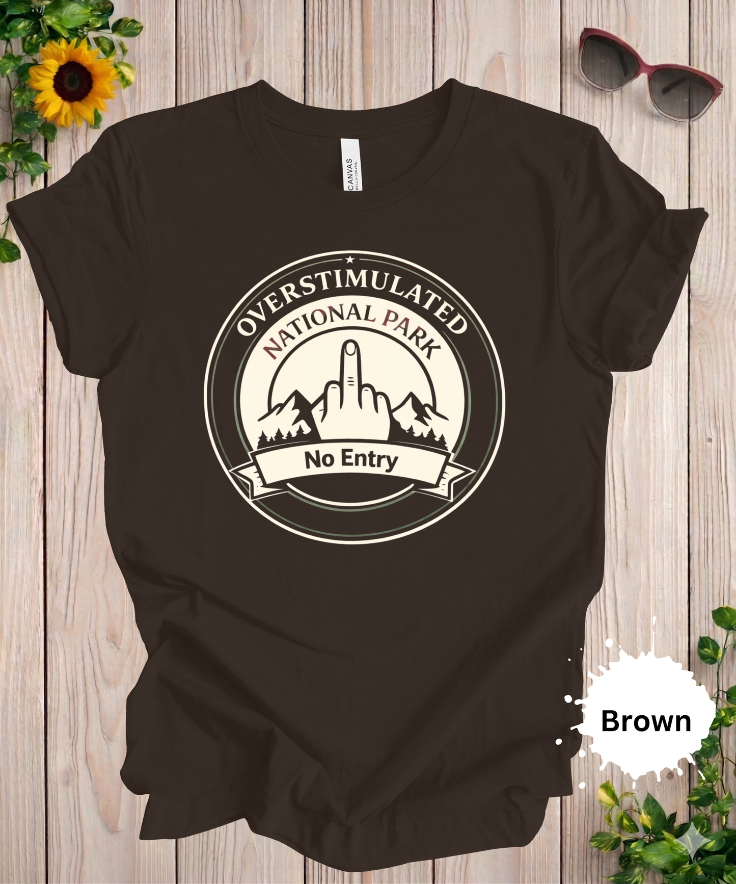 Overstimulated National Park T-Shirt