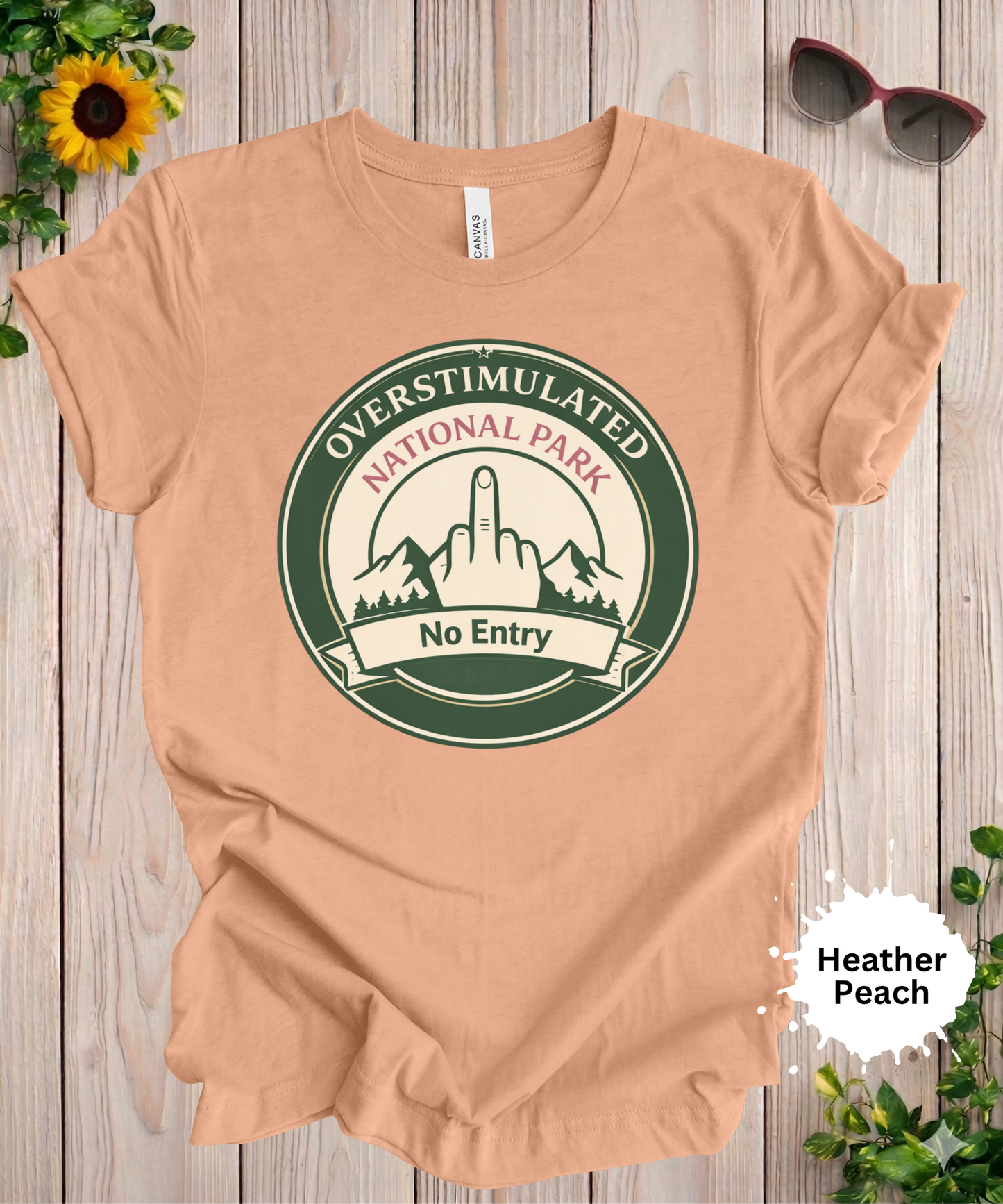 Overstimulated National Park T-Shirt