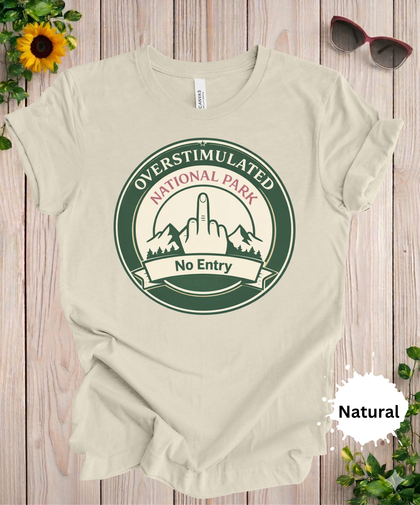 Overstimulated National Park T-Shirt