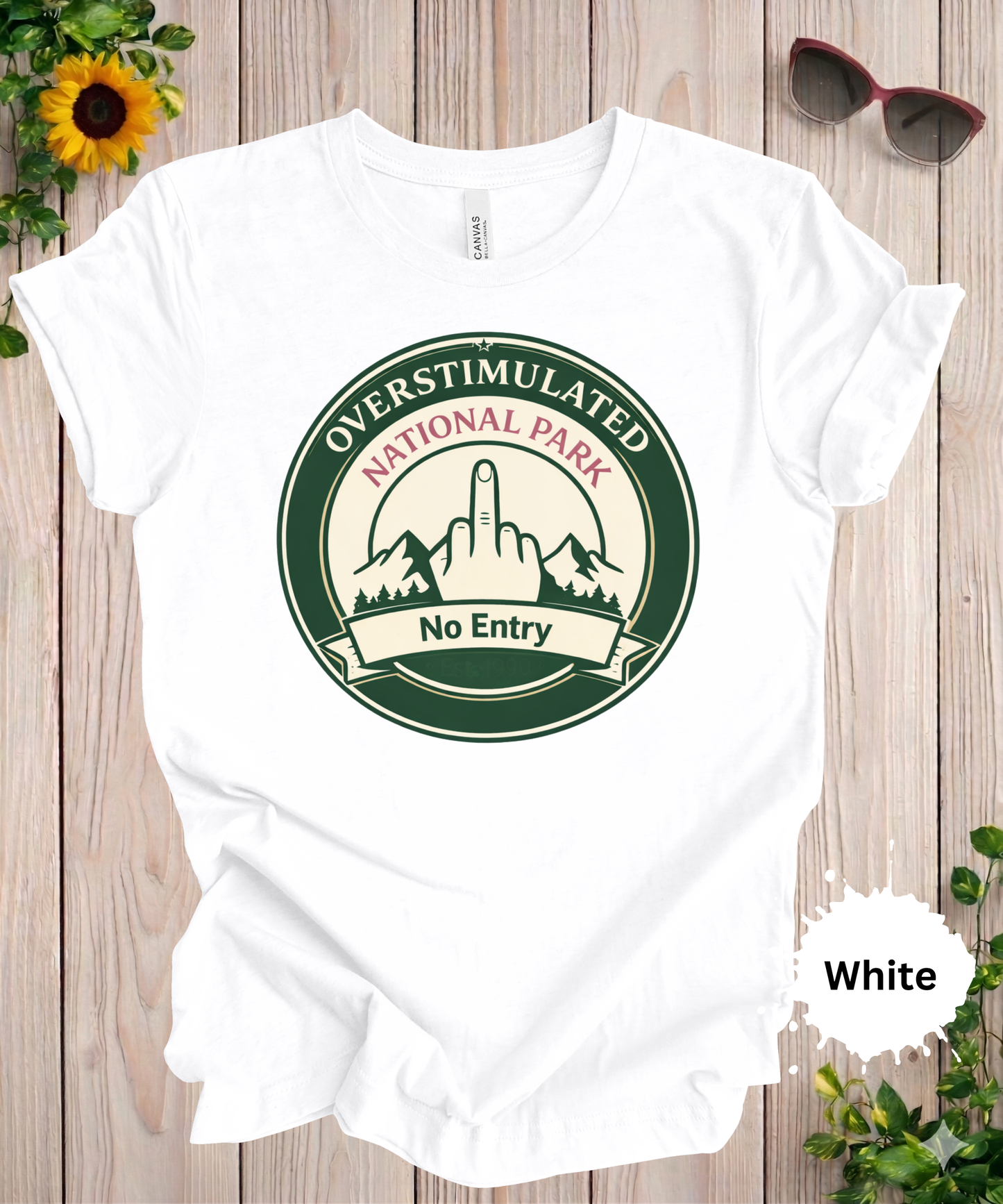 Overstimulated National Park T-Shirt