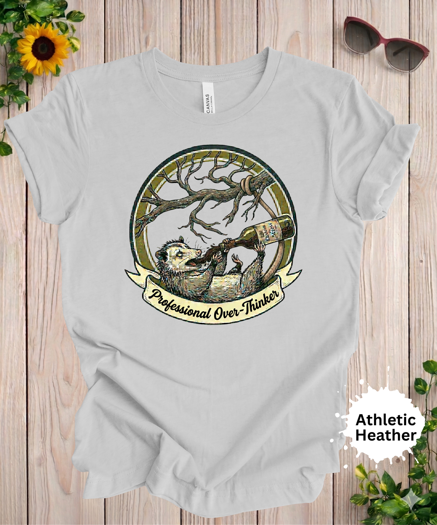 Professional Overthinker Opossum T-Shirt
