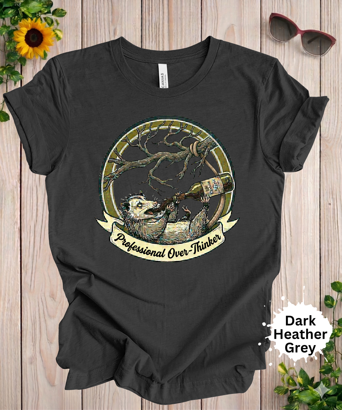 Professional Overthinker Opossum T-Shirt