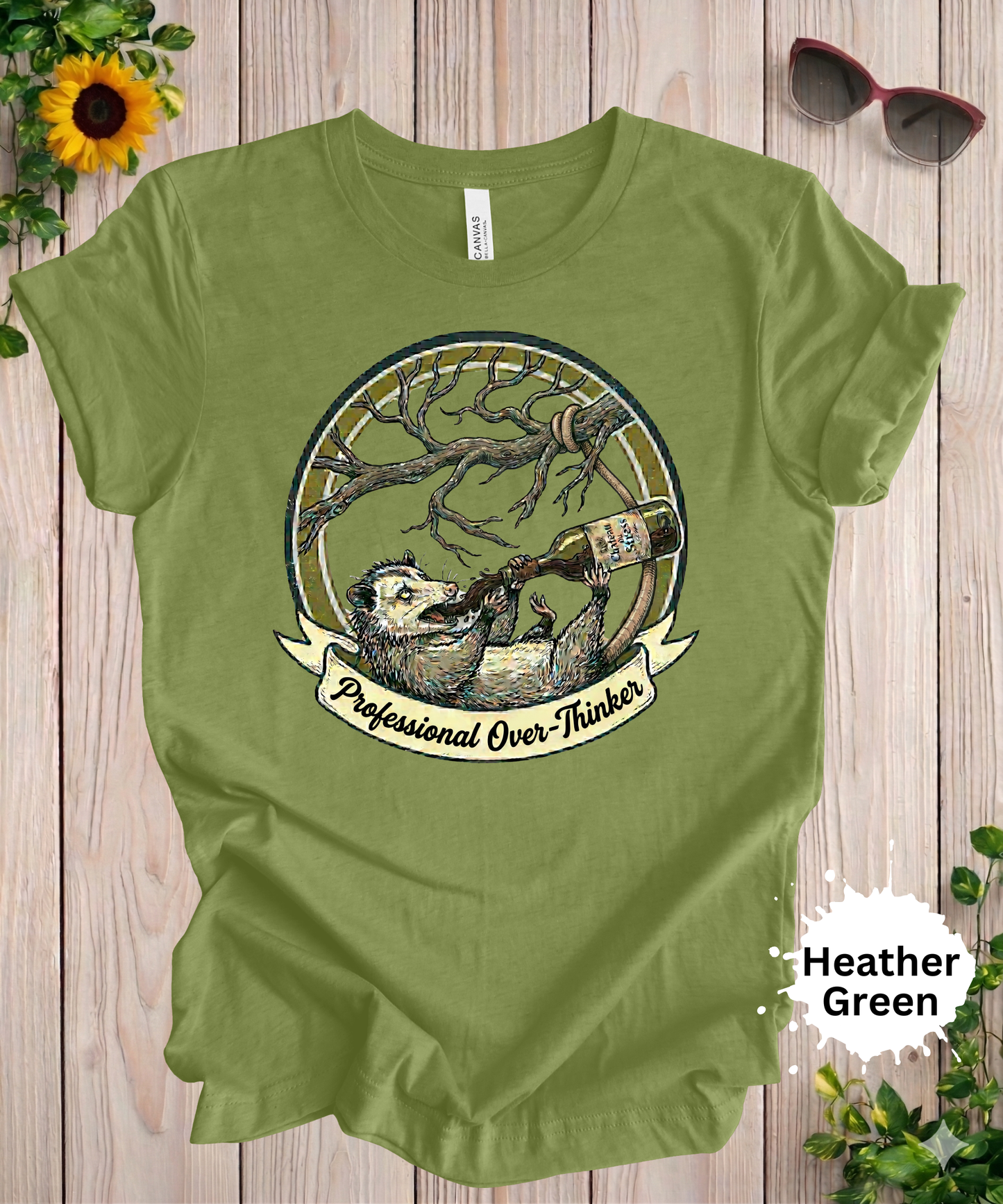 Professional Overthinker Opossum T-Shirt