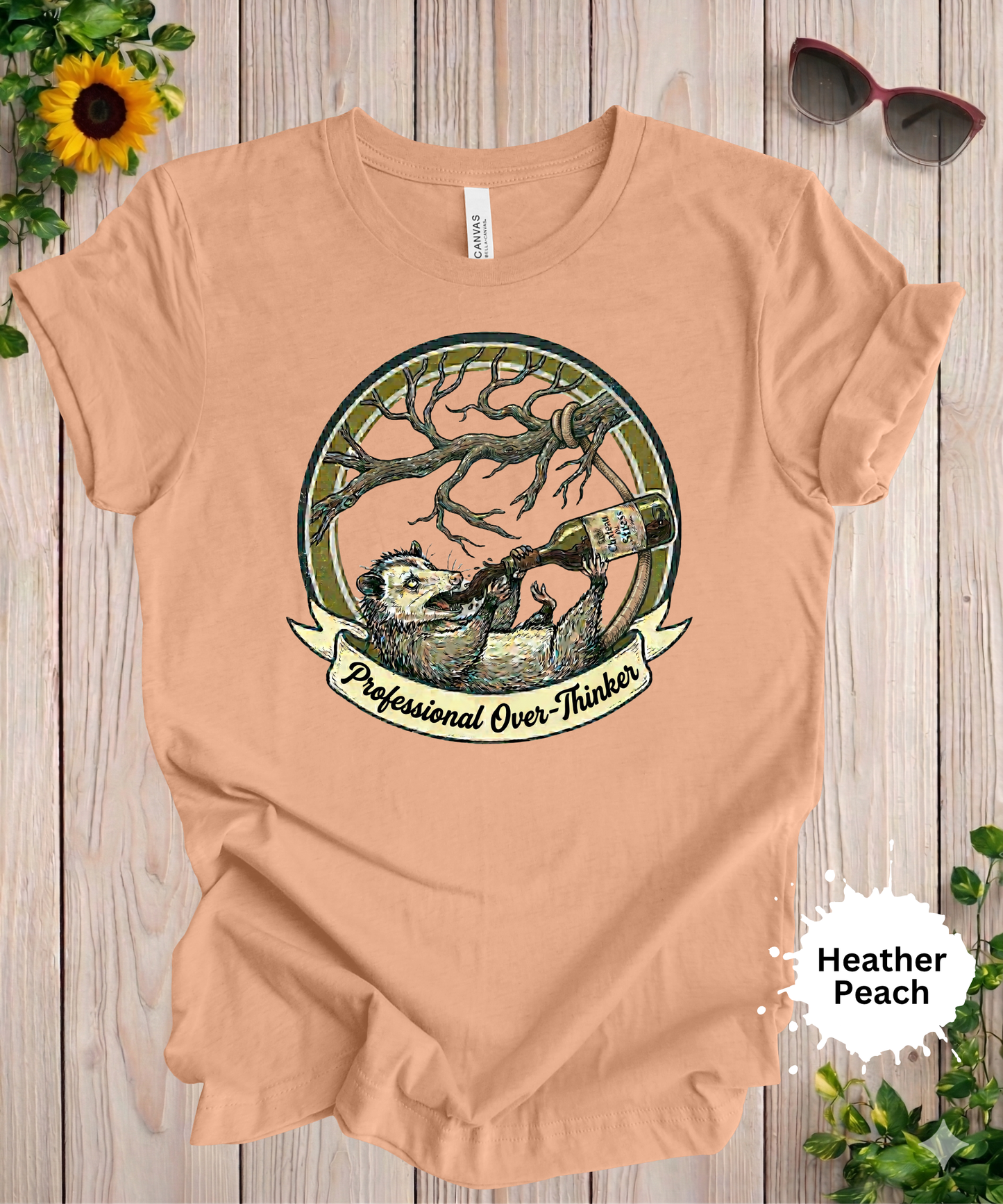 Professional Overthinker Opossum T-Shirt