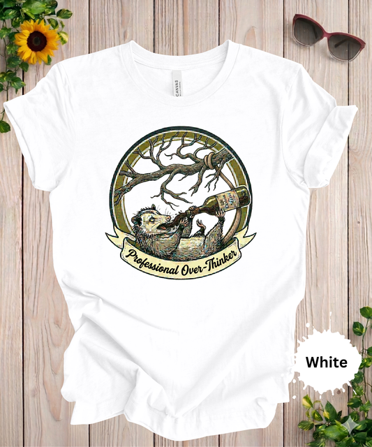 Professional Overthinker Opossum T-Shirt
