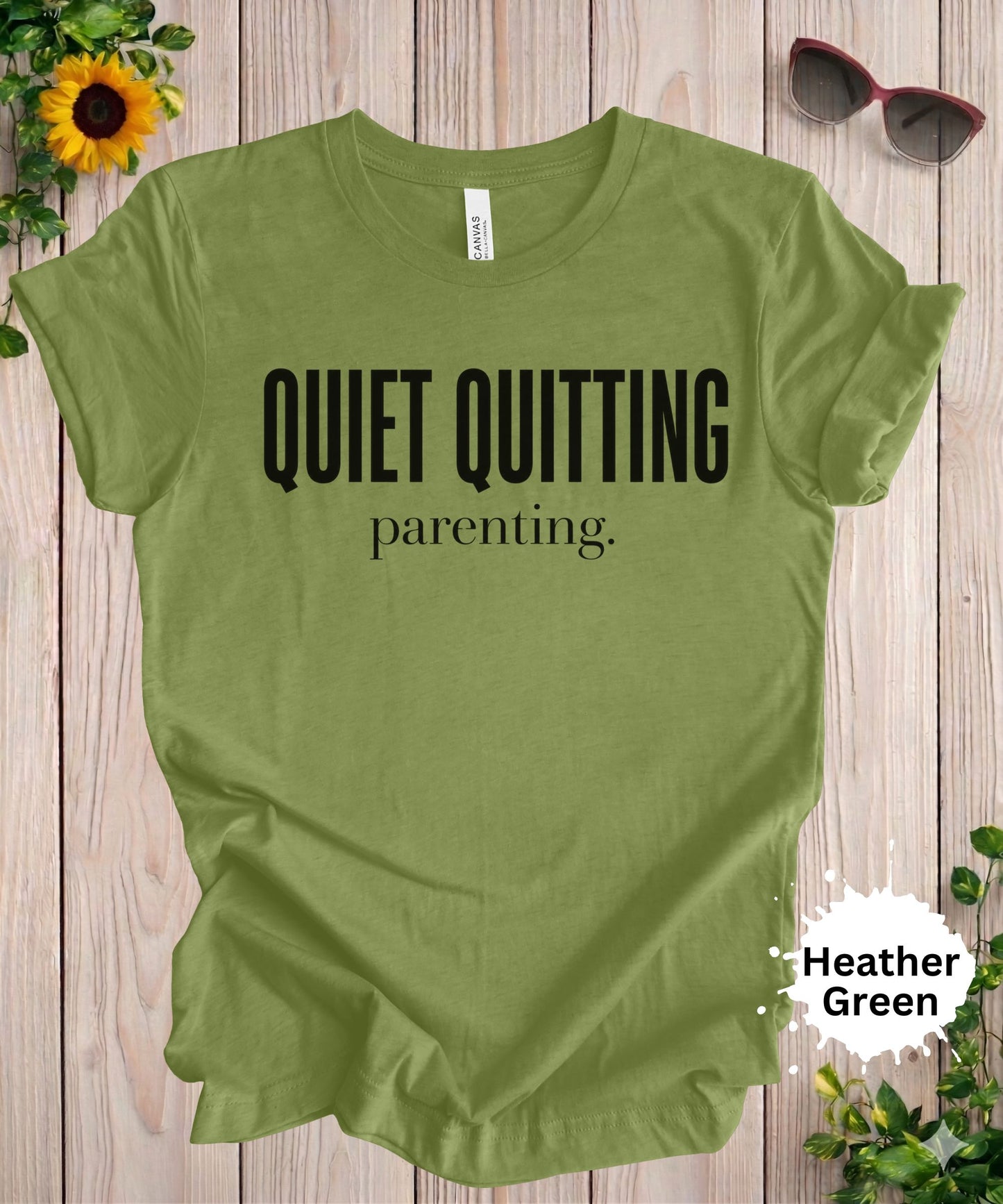 Quiet Quitting Parenting T-Shirt