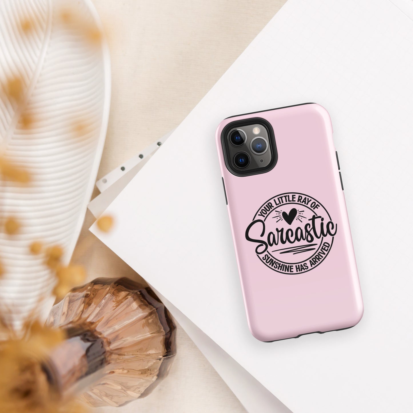 Your Little Ray of Sarcastic Sunshine: Humorous iPhone® Case