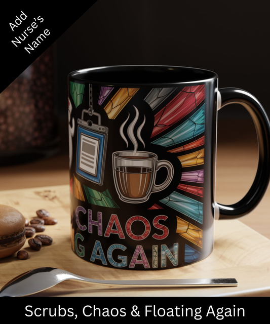 Personalized Nurse Floating Shift Coffee Mug