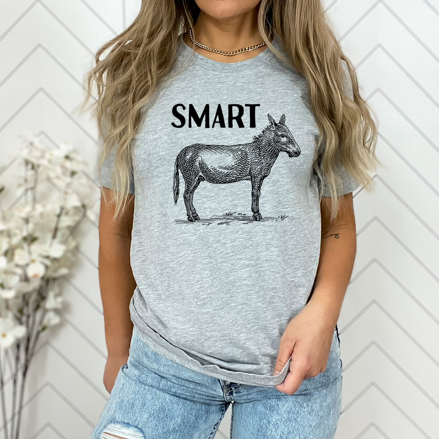 Smart Ass Crewneck Tshirt