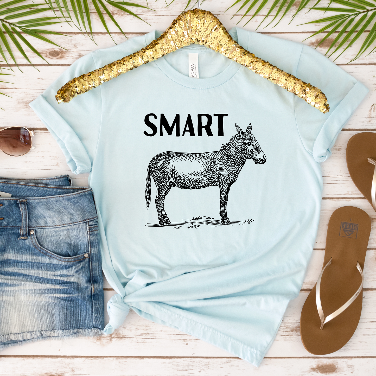 Smart Ass Crewneck Tshirt