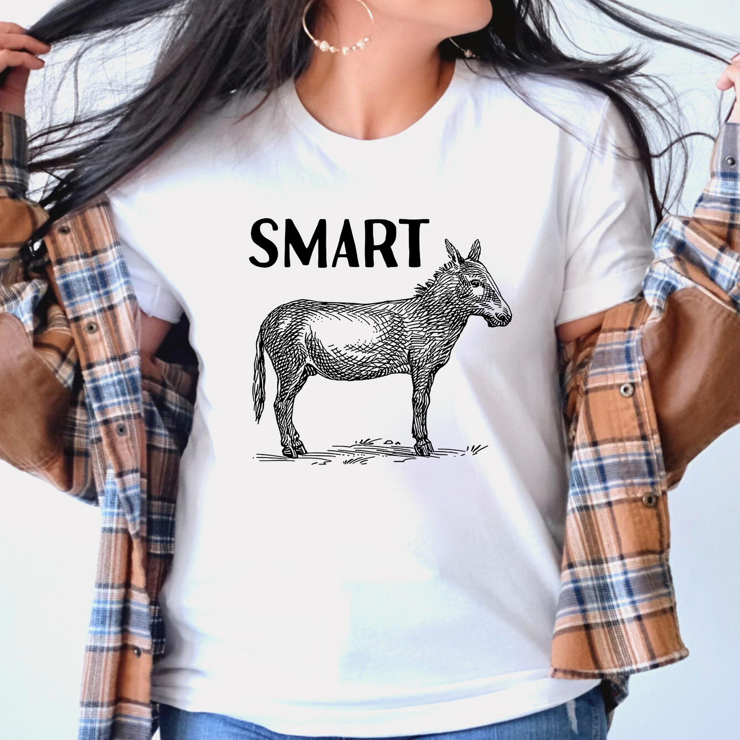 Smart Ass Crewneck Tshirt