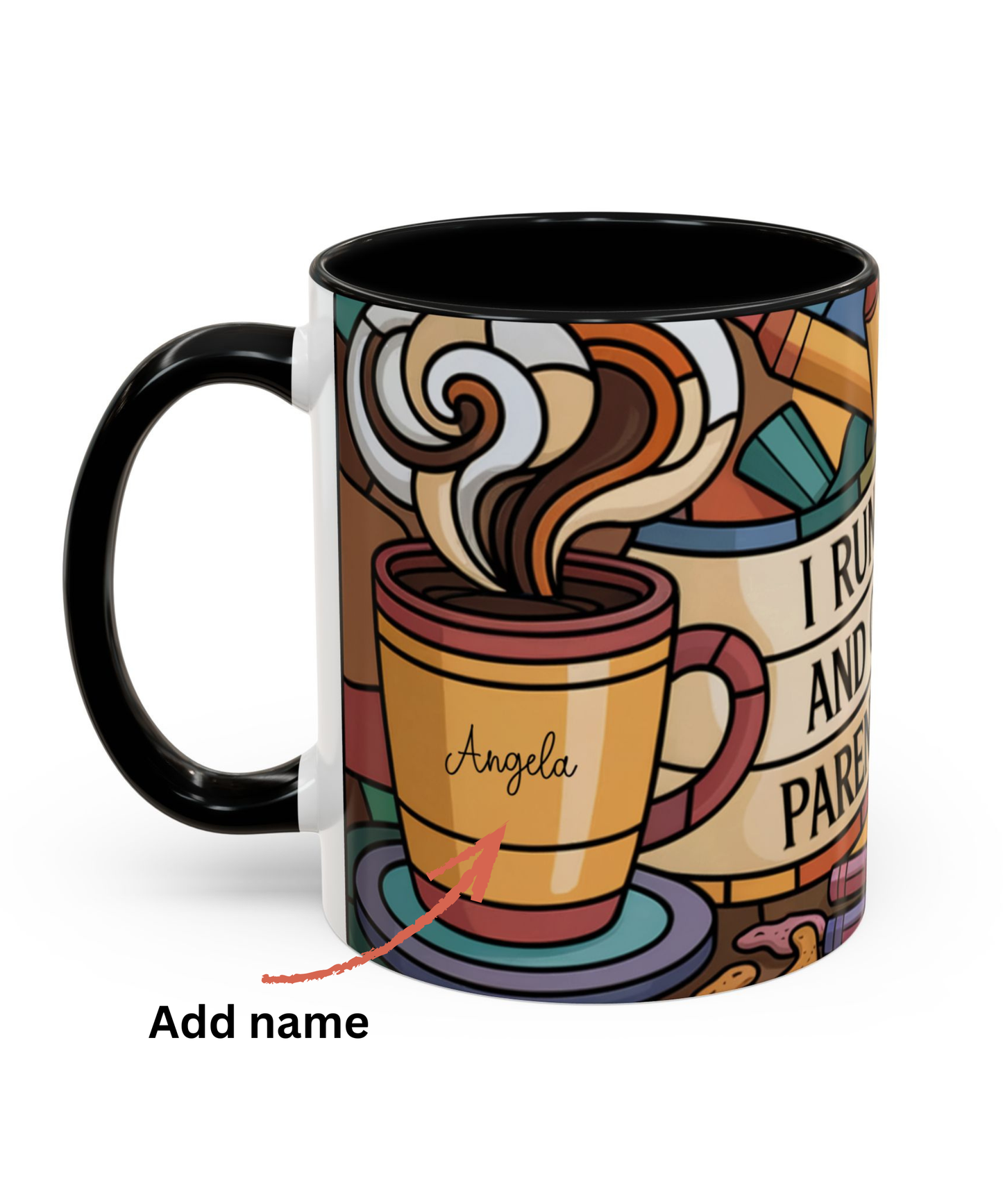 Personalized Mom Chaos Coffee Mug